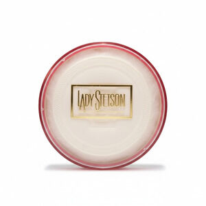 Lady Stetson Vintage Body Dusting Powder Coty Talc Sealed Puff Vanity Collector